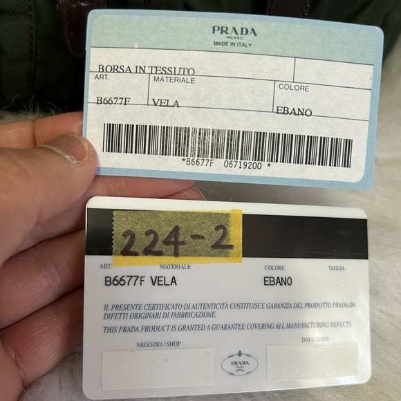 💚Authentic PRADA backpack. Made in ITALY. - Picture 17 of 17